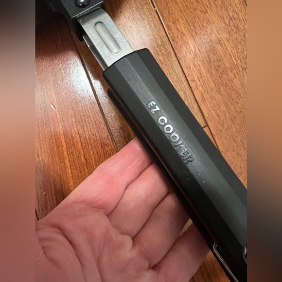 EZ Cooker Korea Traditional Cookie Maker Frame with 10 Slot Walnut Waffle Pan - Picture 13 of 16